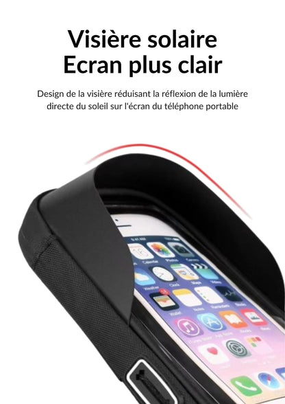 Support de téléphone deux-roues étanche